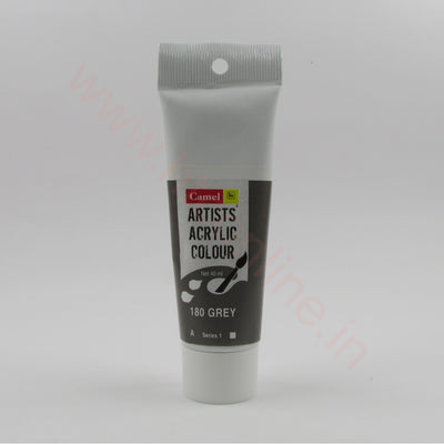 CAMLIN ARTIST ACRYLIC 40 ML SR 1 GREY 180