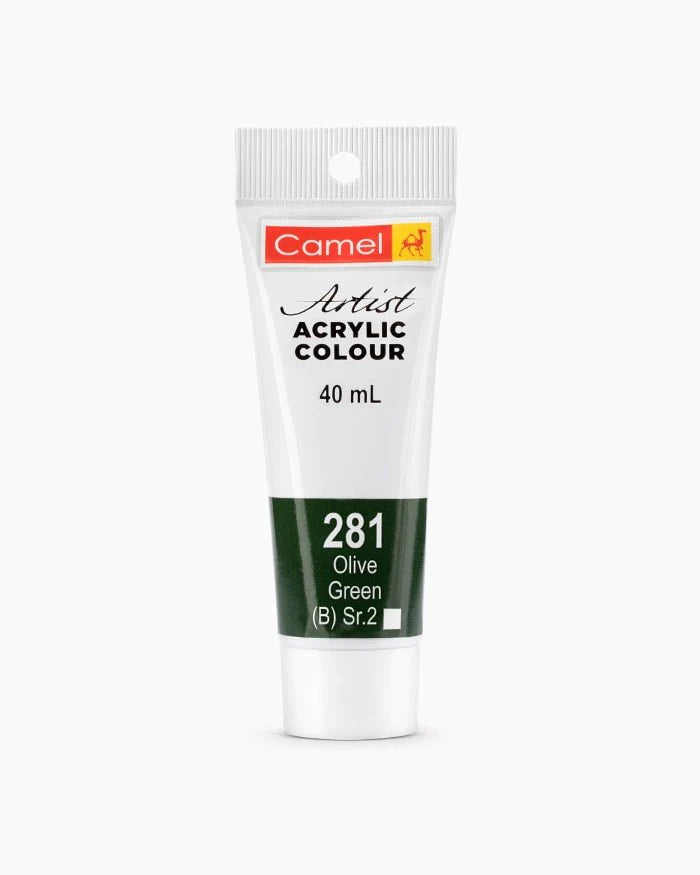 CAMLIN ARTIST ACRYLIC 40 ML SR 3 OLIVE GREEN 281