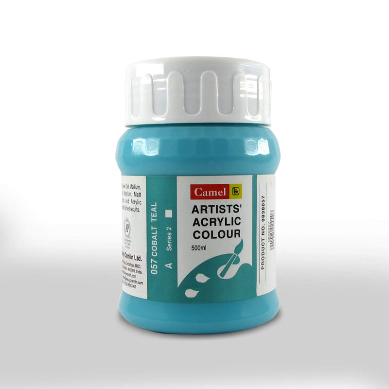 CAMLIN ARTIST ACRYLIC 500 ML SR 3 COBALT TEAL 057