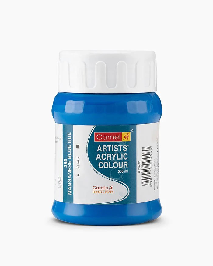 CAMLIN ARTIST ACRYLIC 500 ML SR 3 MANGNESE BLUE 282