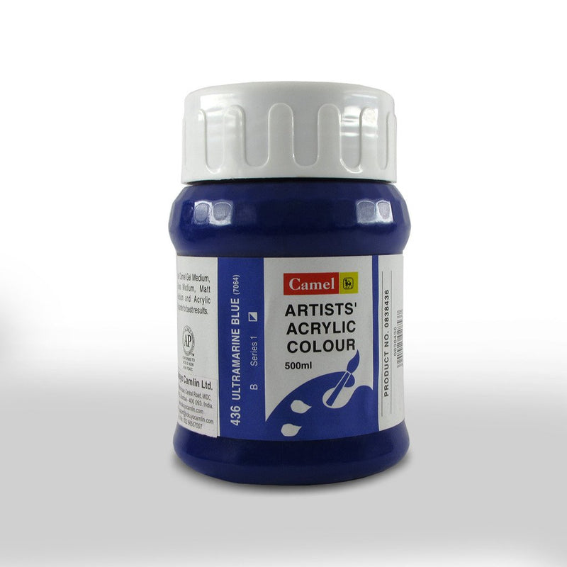 CAMLIN ARTIST ACRYLIC 500 ML SR 1 ULTRMARINE BLUE 436