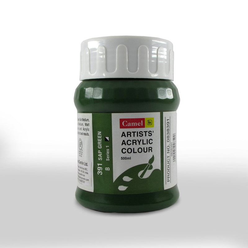 CAMLIN ARTIST ACRYLIC 500 ML SR 1 SAP GREEN 391