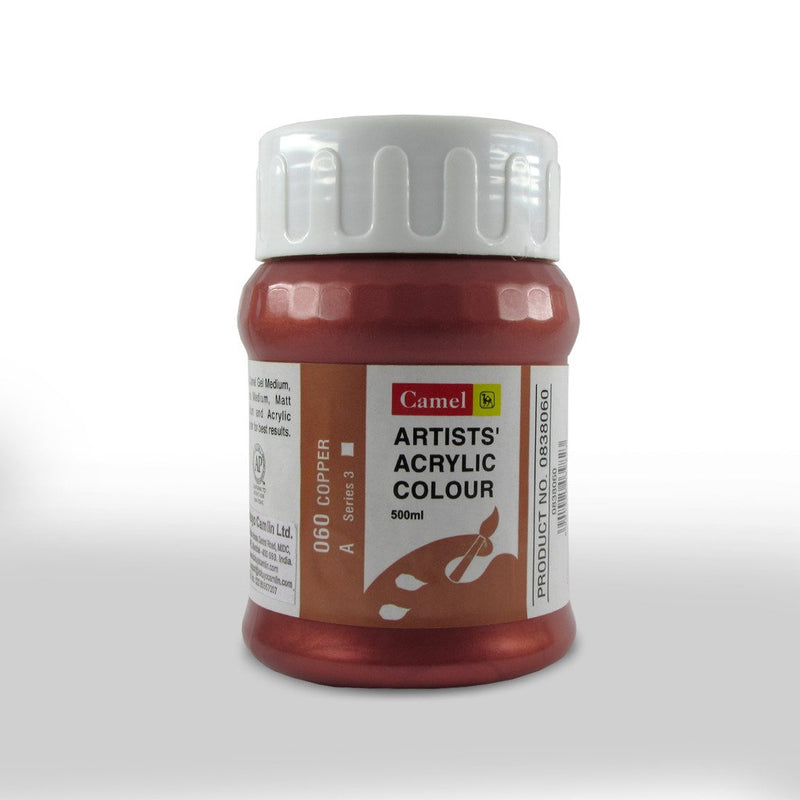 CAMLIN ARTIST ACRYLIC 500 ML SR 2 COPPER 060