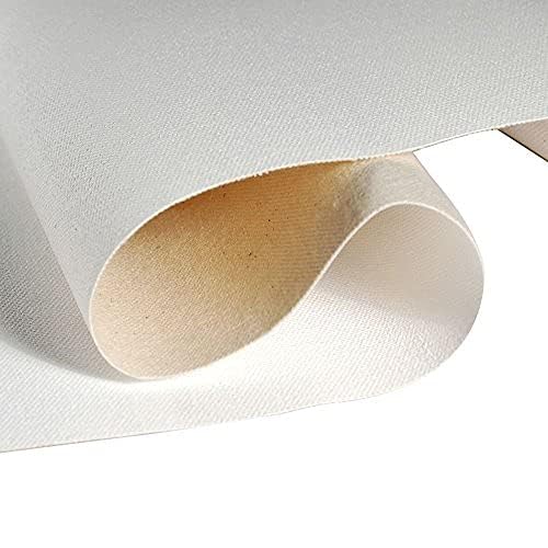 CAMLIN COTTON PRIMED CANVAS ROLL 52" X 5 METERS FINE GRAIN