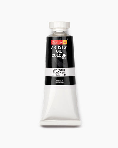 CAMLIN ARTIST OIL COLOUR 120 ML SR 1 IVORY BLK (125207)