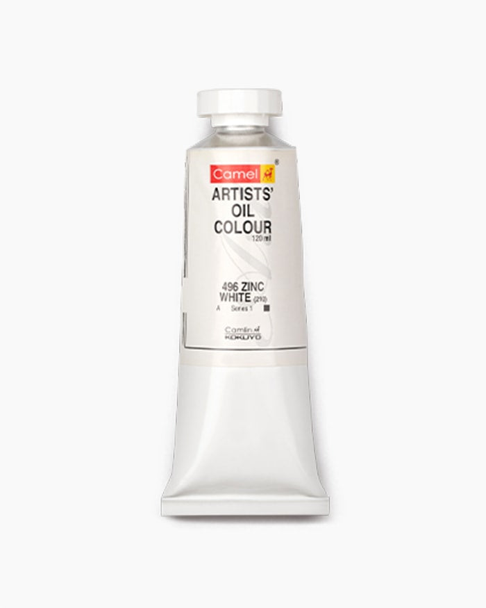 CAMLIN ARTIST OIL COLOUR 120 ML SR 1 ZINC WHITE (125496)