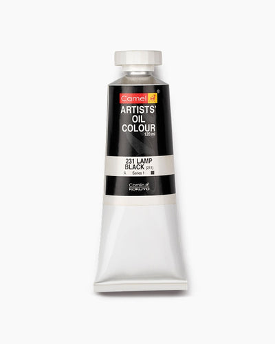 CAMLIN ARTIST OIL COLOUR 120 ML SR 1 LAMP BLACK (125231)