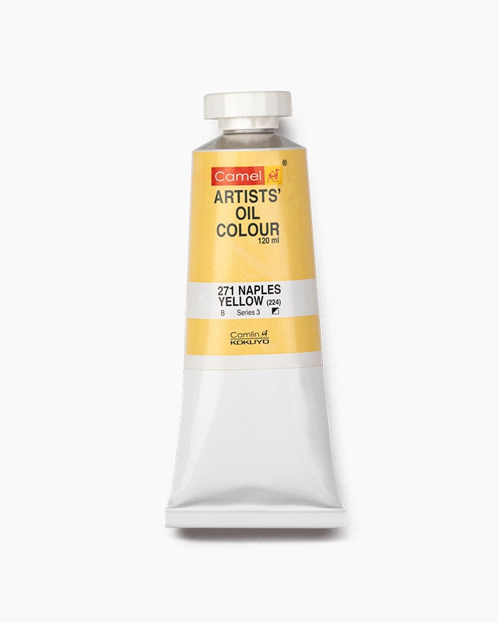 CAMLIN ARTIST OIL COLOUR 120 ML SR 2 NAPLES YELLOW (125271)