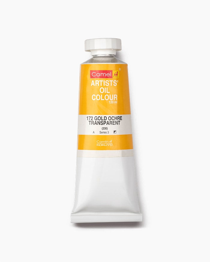 CAMLIN ARTIST OIL COLOUR 120 ML SR 2 GOLD OCHRE TRANSPARENT (125172)