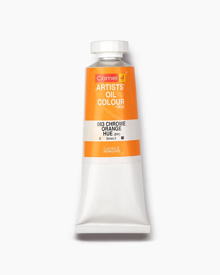 CAMLIN ARTIST OIL COLOUR 120 ML SR 3 CHROME ORANGE (125083)