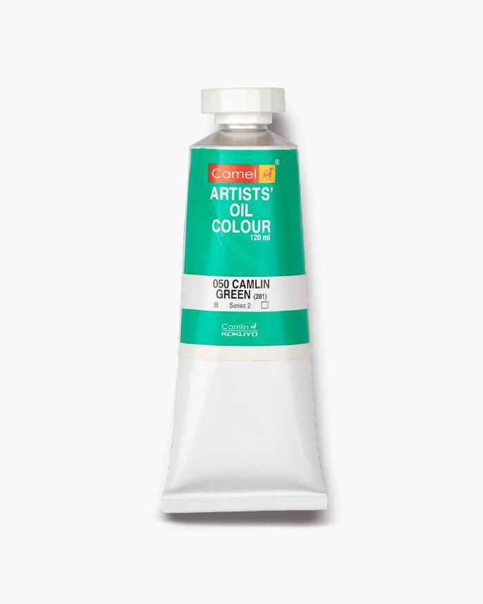 CAMLIN ARTIST OIL COLOUR 120 ML SR 2 CAMLIN GREEN (125050)