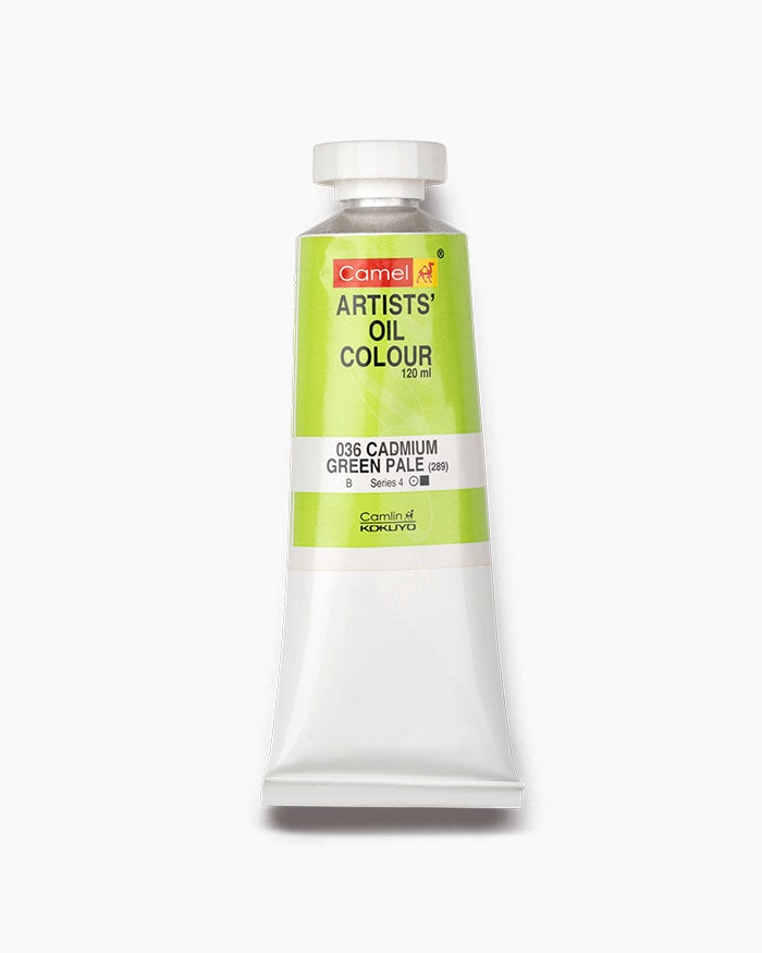 CAMLIN ARTIST OIL COLOUR 120 ML SR 4 CADMIUM GREEN PALE (125036)