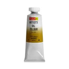 CAMLIN ARTIST OIL COLOUR 120 ML SR 4 GOLD BRONZE (125177)