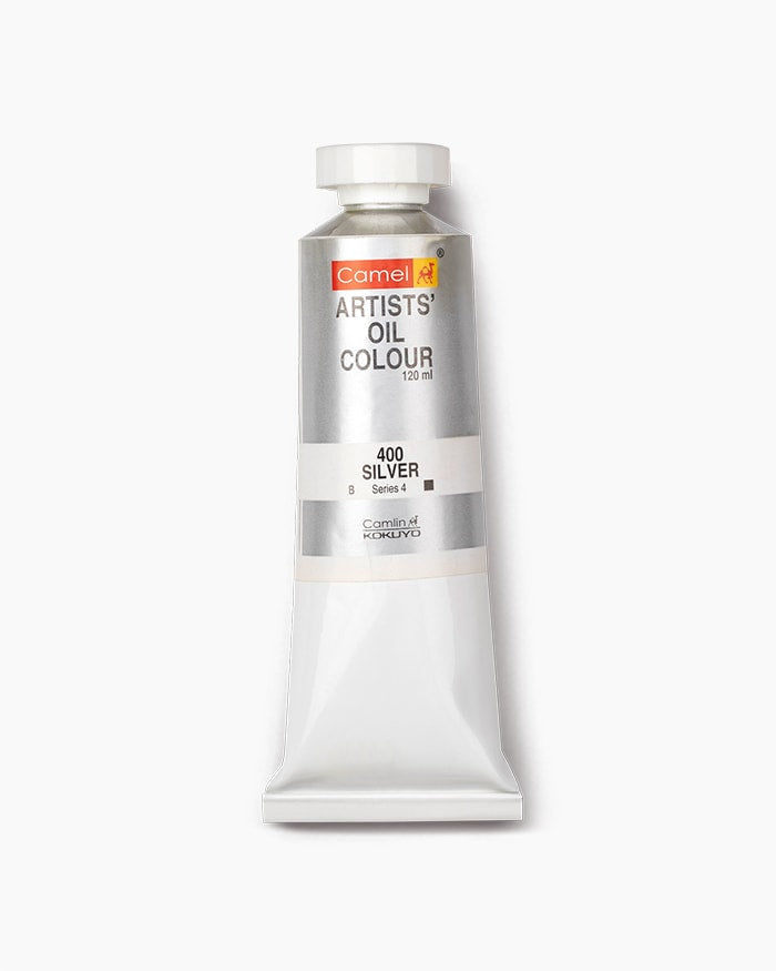 CAMLIN ARTIST OIL COLOUR 120 ML SR 4 SILVER (125400)