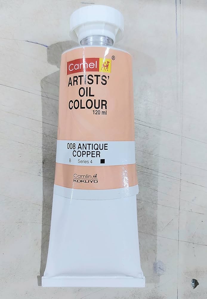 CAMLIN ARTIST OIL COLOUR 120 ML SR 4 ANTIQUE COPPER (125008)