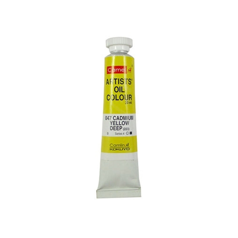 CAMLIN ARTIST OIL COLOUR 20 ML SR 4 CADMIUM YELLOW DEEP (111047)