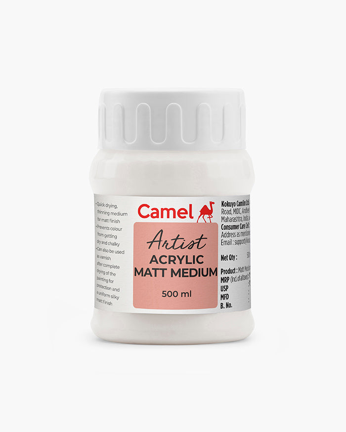 CAMEL ACRYLIC MATT MEDIUM 500 ML (538923)