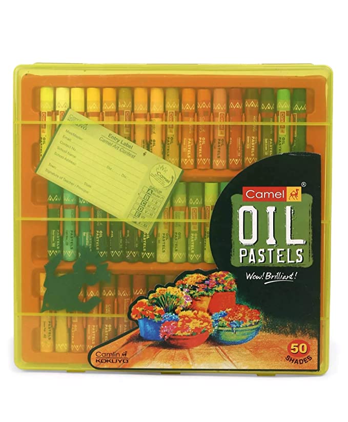 CAMLIN OIL PASTEL SET OF 50 ASSORTED (4329540)