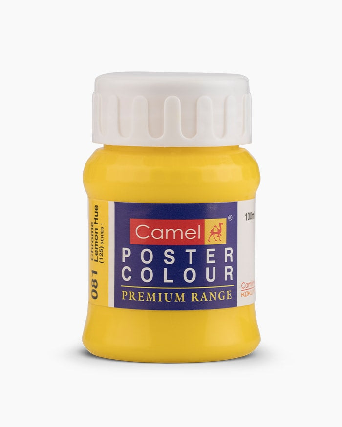 CAMLIN PREMIUM POSTER COLOUR 100 ML CHROME LEMON