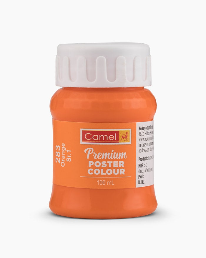 CAMLIN PREMIUM POSTER COLOUR 100 ML ORANGE