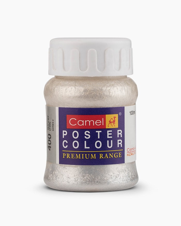 CAMLIN PREMIUM POSTER COLOUR 100 ML SILVER