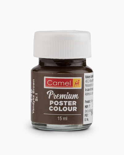 CAMLIN PREMIUM POSTER COLOUR 15 ML VANDYKE BROWN