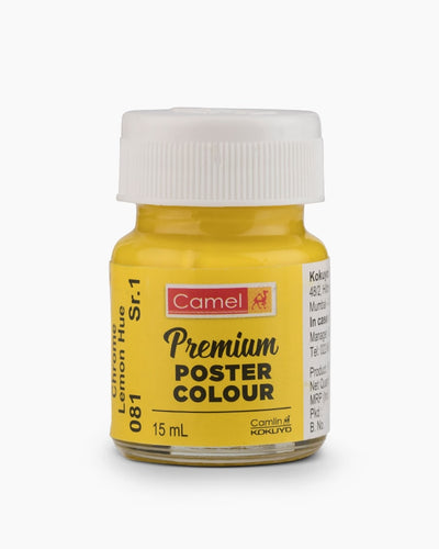 CAMLIN PREMIUM POSTER COLOUR 15 ML CHROME LEMON