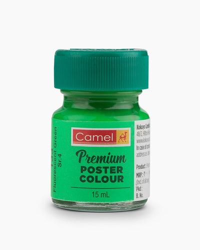 CAMLIN PREMIUM POSTER COLOUR 15 ML FLUROSCENT GREEN