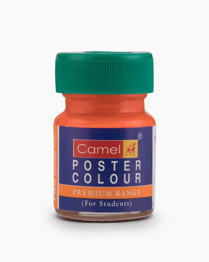 CAMLIN PREMIUM POSTER COLOUR 15 ML FLUROSCENT ORANGE