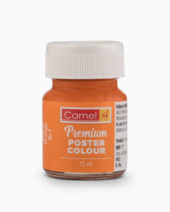 CAMLIN PREMIUM POSTER COLOUR 15 ML ORANGE