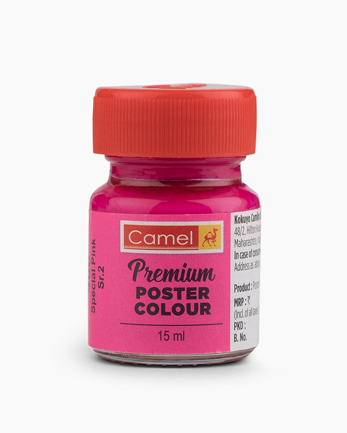 CAMLIN PREMIUM POSTER COLOUR 15 ML SPECIAL PINK