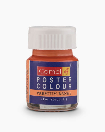 CAMLIN PREMIUM POSTER COLOUR 15 ML ORANGE RED