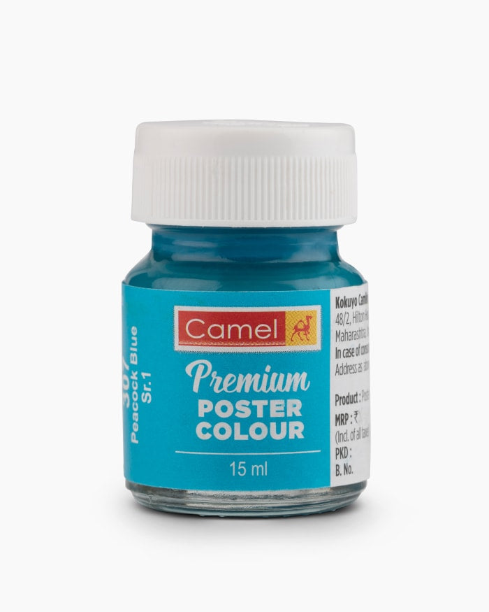 CAMLIN PREMIUM POSTER COLOUR 15 ML PEACOCK BLUE