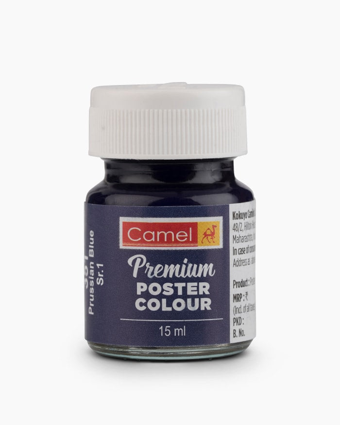 CAMLIN PREMIUM POSTER COLOUR 15 ML PRUSSAIN BLUE