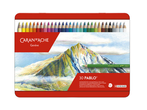 CARAN DACHE PABLO COLOUR PENCIL SET OF 30 (666.33)