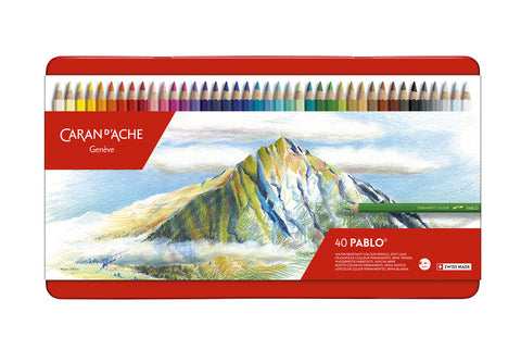 CARAN DACHE PABLO COLOUR PENCIL SET OF 40 (666.34)