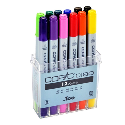 COPIC CIAO MARKER SET OF 12