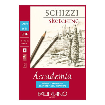 FABRIANO ACCADEMIA PADS 50 SHEETS  120 GSM A4 (41122129)