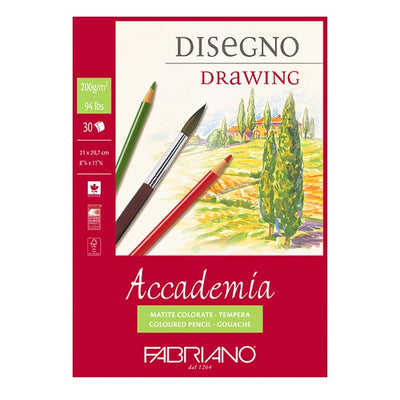 FABRIANO ACCADEMIA PADS 30 SHEETS  200 GSM A4 (41202129)
