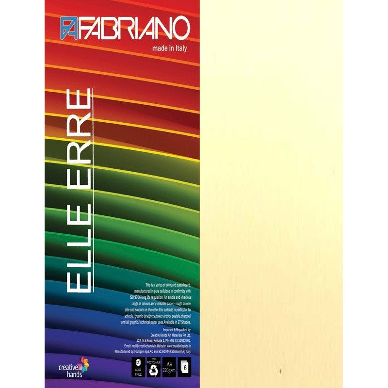 FABRIANO ELLE ERRE PACK OF 9-ONICE  220 GSM A4 (FEL4 ON 17)