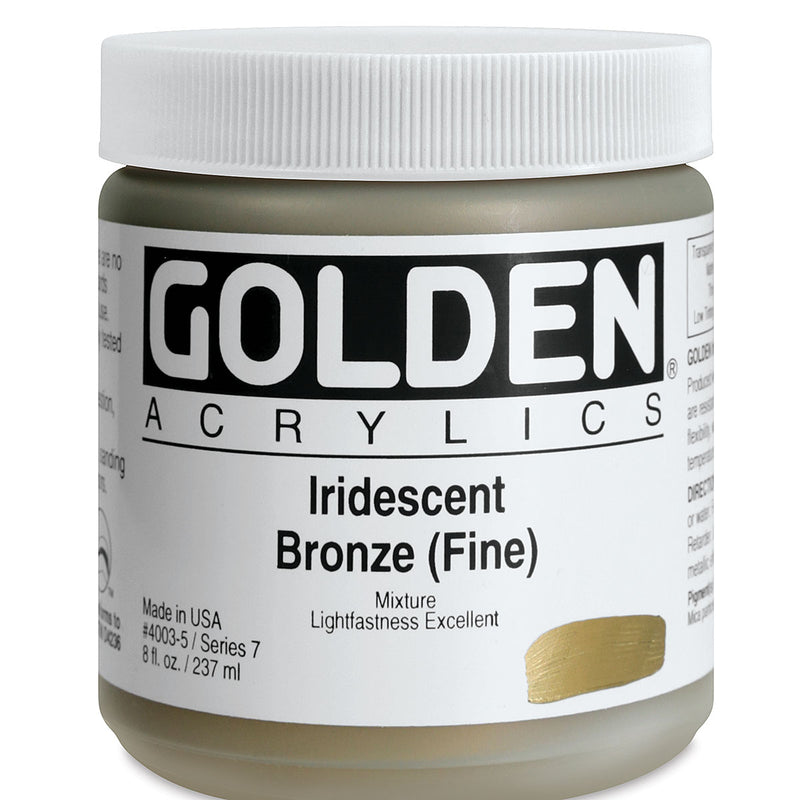 GOLDEN HEAVY BODY ACRYLIC 236 ML SR 7 IRIDESCENT BRONZE FINE 4003-5