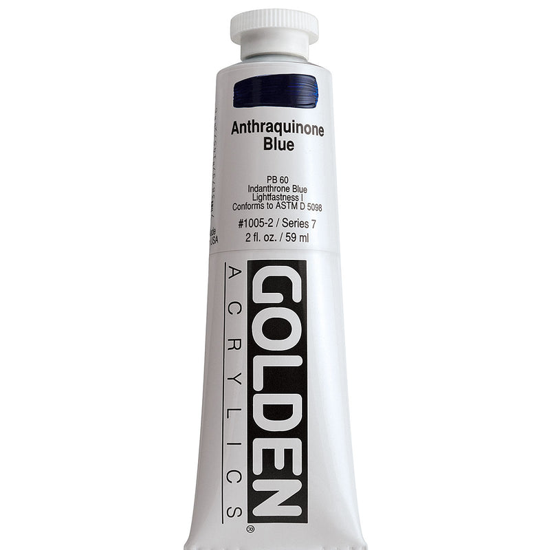 GOLDEN HEAVY BODY ACRYLIC 59 ML SR 7 ANTHRAQUINONE BLUE 1005-2