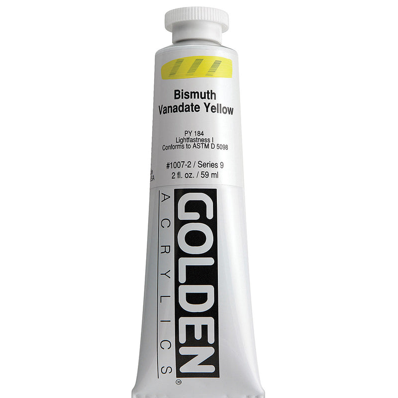 GOLDEN HEAVY BODY ACRYLIC 59 ML SR 9 BISMUTH VANADATE YELLOW 1007-2