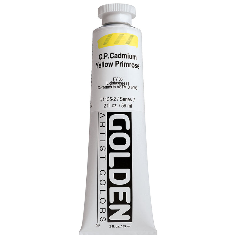 GOLDEN HEAVY BODY ACRYLIC 59 ML SR 7 C.P. CAD. YELLOW PRIMROSE 1135-2