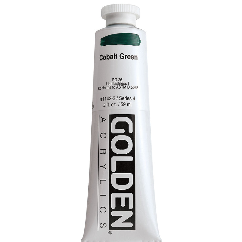 GOLDEN HEAVY BODY ACRYLIC 59 ML SR 4 COBALT GREEN 1142-2