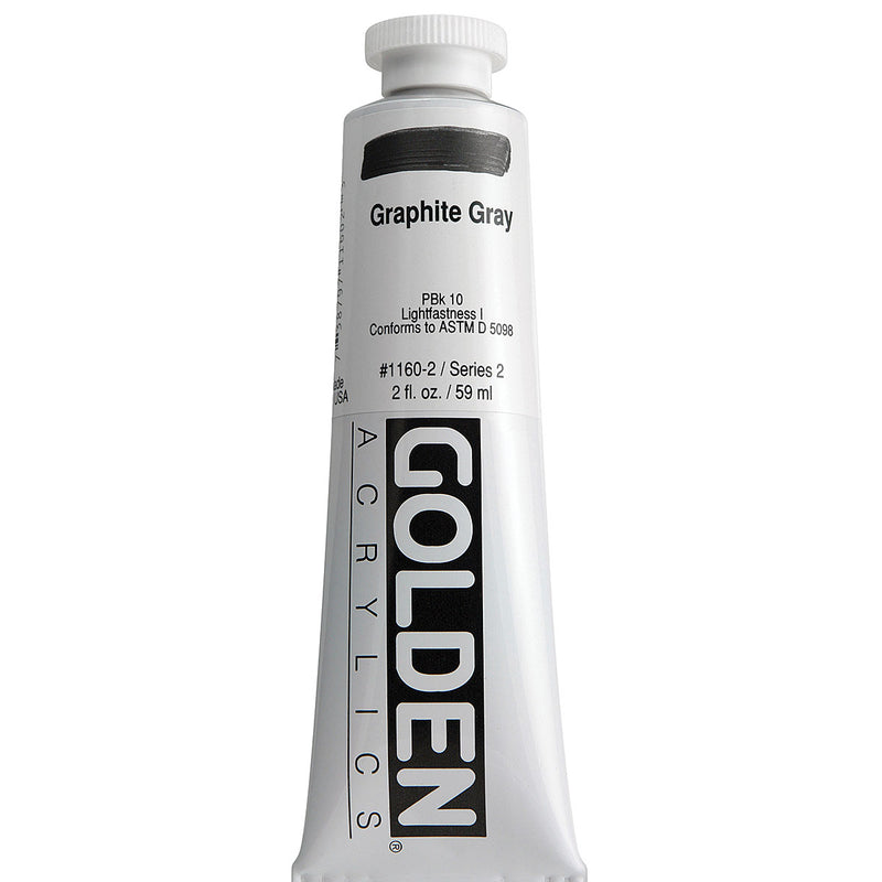 GOLDEN HEAVY BODY ACRYLIC 59 ML SR 2 GRAPHITE GRAY 1160-2