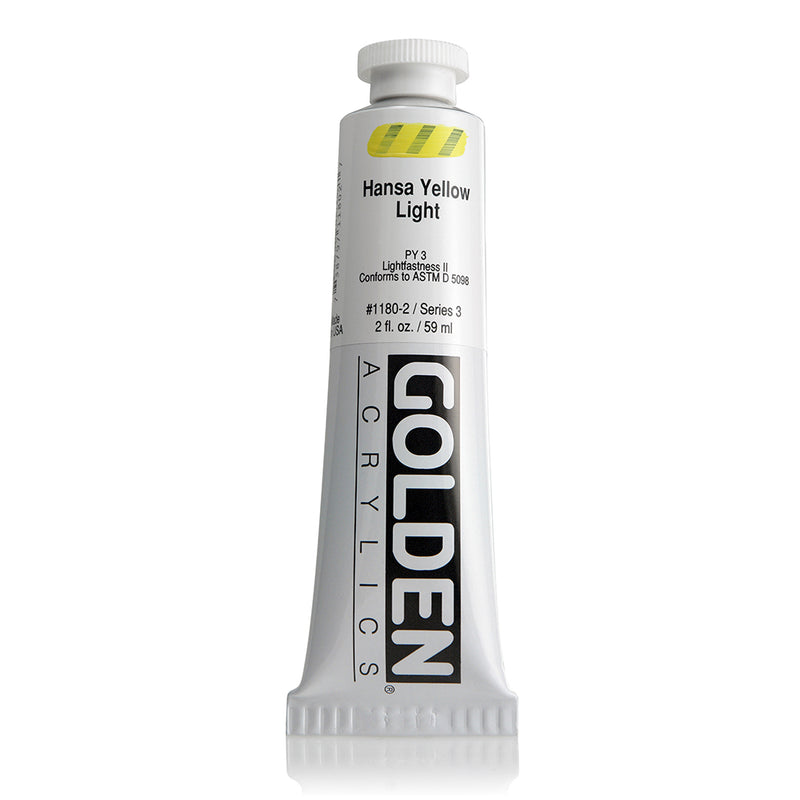 GOLDEN HEAVY BODY ACRYLIC 59 ML SR 3 HANSA YELLOW LIGHT 1180-2