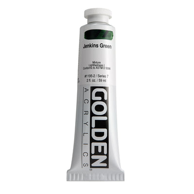 GOLDEN HEAVY BODY ACRYLIC 59 ML SR 7 JENKINS GREEN 1195-2