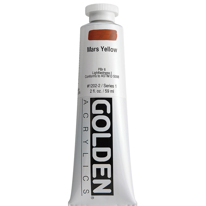 GOLDEN HEAVY BODY ACRYLIC 59 ML SR MARS YELLOW 1202-2