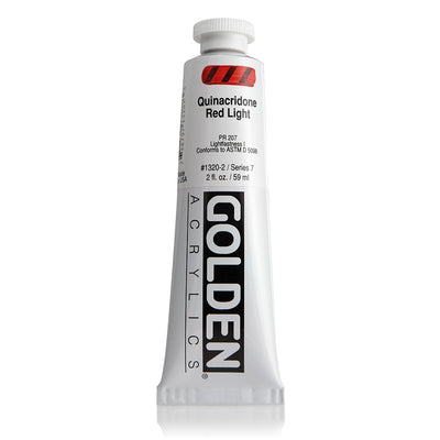 GOLDEN HEAVY BODY ACRYLIC 59 ML SR 7 QUINACRIDONE RED LIGHT 1320-2